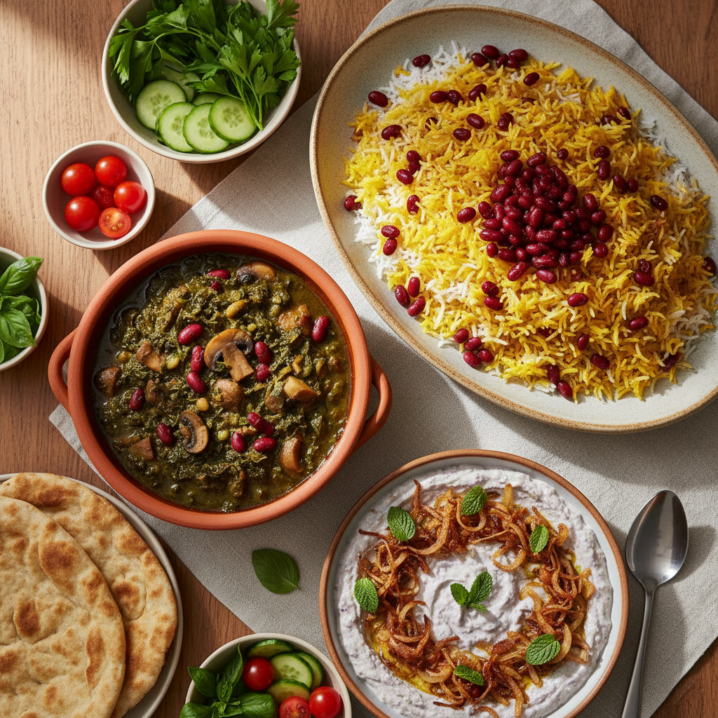 ۶ افسانه درباره غذاهای وگان ایرانی ساده و تاثیرشان بر سیاره