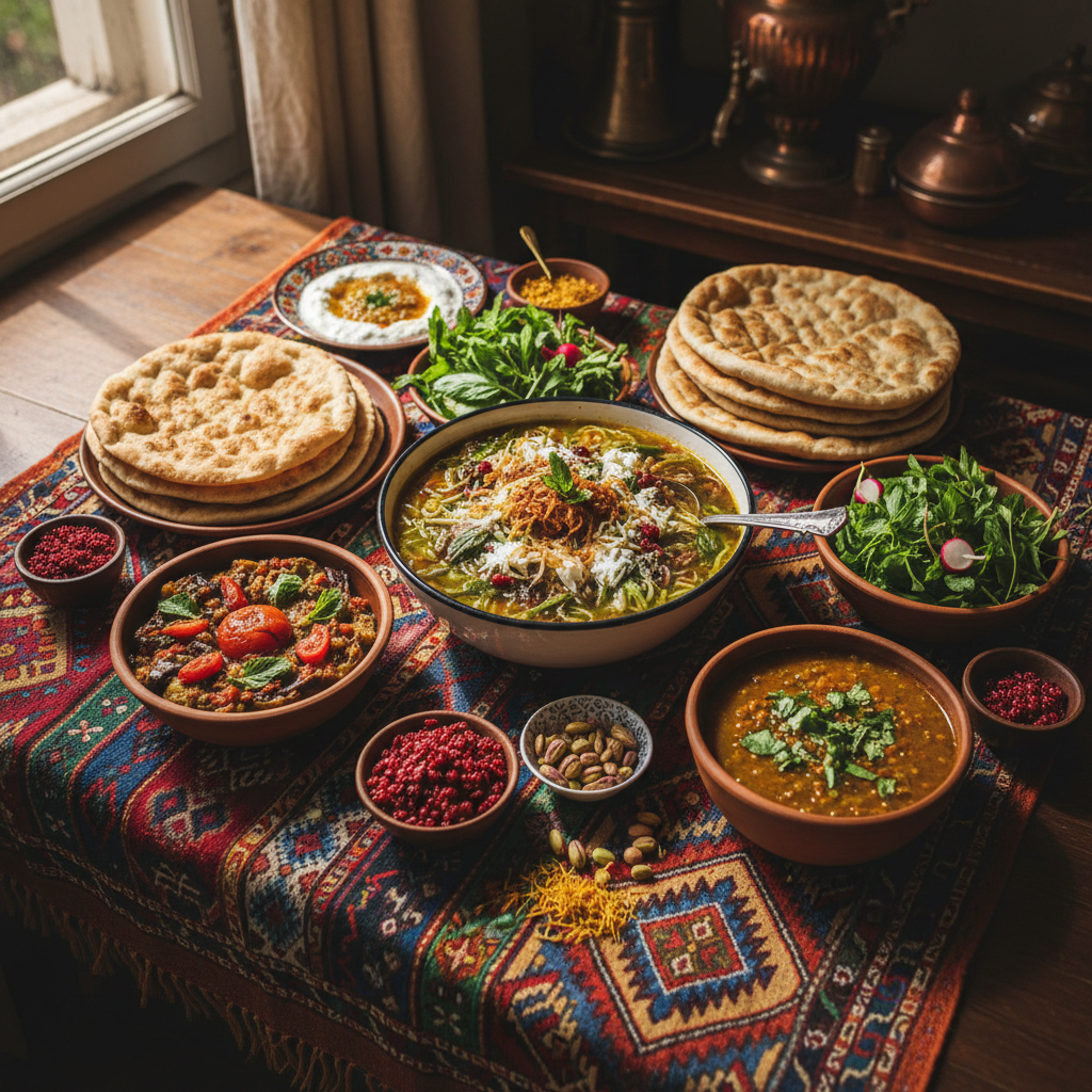هرچه باید درباره غذاهای گیاهی سنتی ایران بدانید